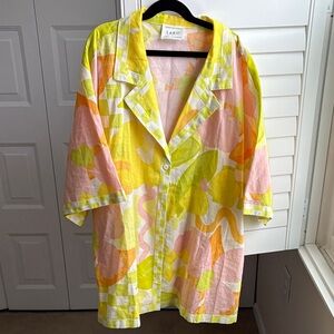 SABO Floral Button-Up Shirt